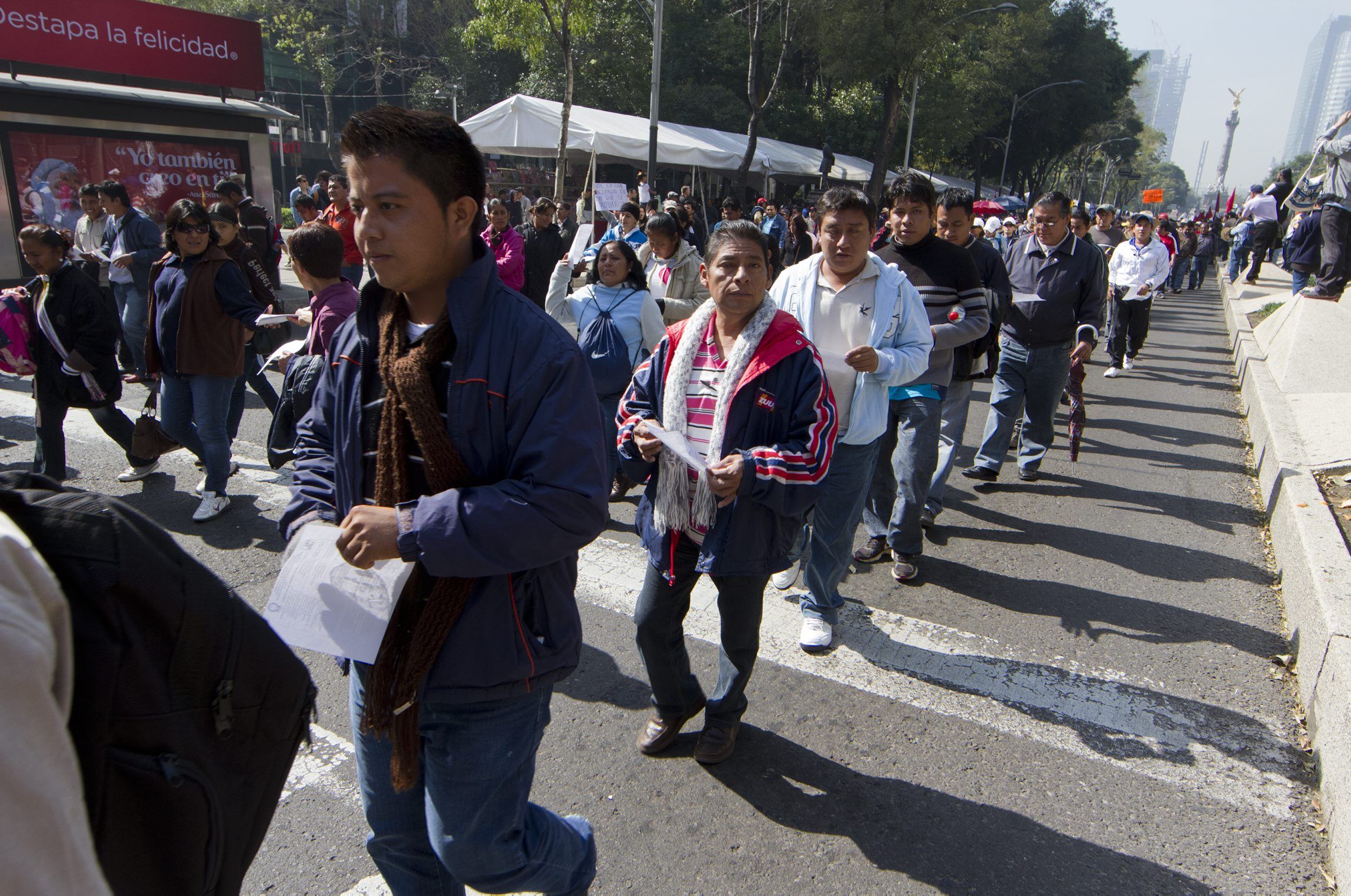 Hoy habrá cuatro manifestaciones en la Ciudad de México - marchas_df_enero
