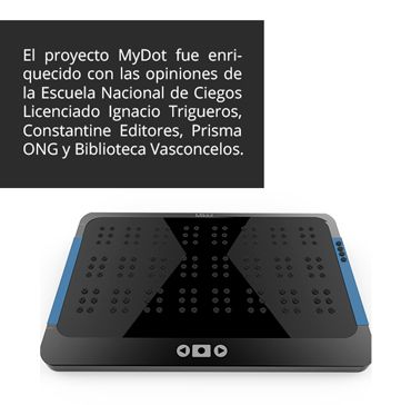 Mexicanos crean una tablet para leer en Braille - proyecto-myDot-recuadro