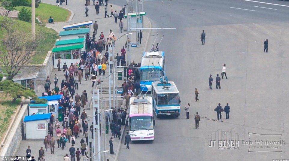Así es la vida en Corea del Norte - transporte