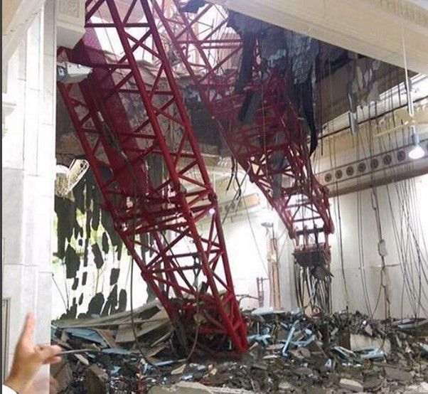 Desplome en mezquita de La Meca deja 107 muertos - 112