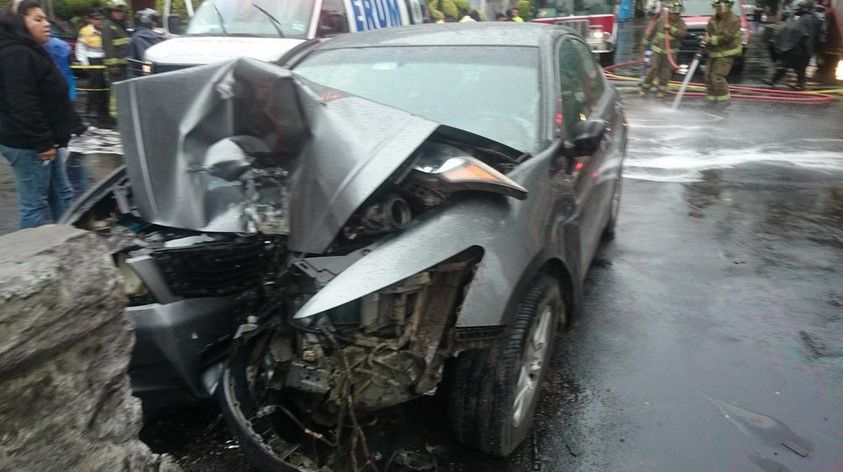 Muere joven de 21 años por choque en Fray Servando - Fray-Servando-choque-CarlosTejedaA2