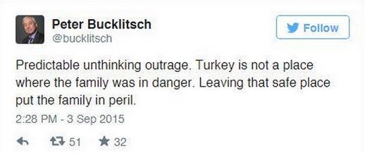 Ambición de padres mató a niño sirio: parlamentario británico - Tuit-parlamentario-británico-Internet2