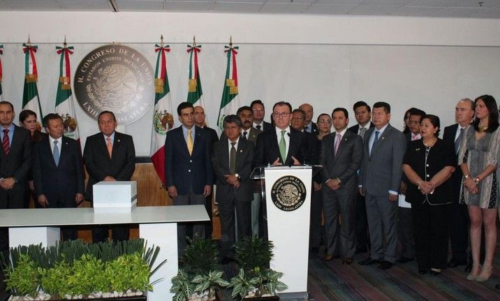 Gasolinas bajarían en 2016: SHCP - Videgaray-presupuesto-egresos-Canal-Congreso