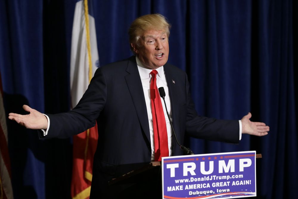 Donald Trump alcanza 32% de preferencias en Partido Republicano - ap_gop_2016_trump3