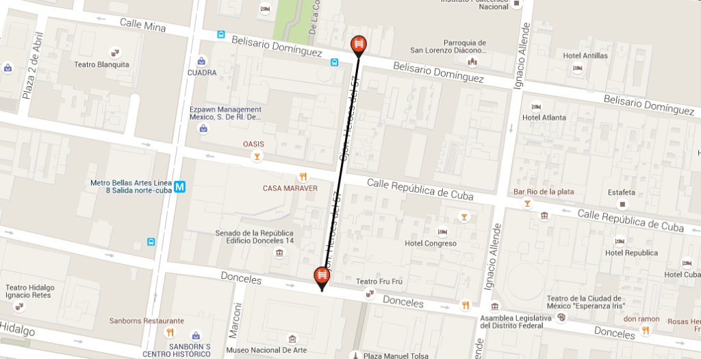 Cierran inmediaciones de la ALDF por tercer informe de Mancera - callejon-del-57-1024x524