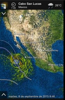 Huracán Linda alcanza categoría 3 - chametierra1