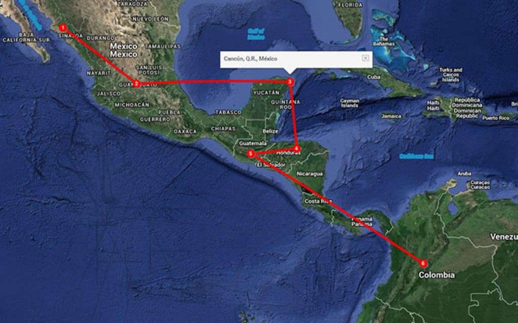 Honduras: base de operaciones de El Chapo - chapo-ruta-1024x640