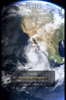 Huracán Linda alcanza categoría 3 - chematierra