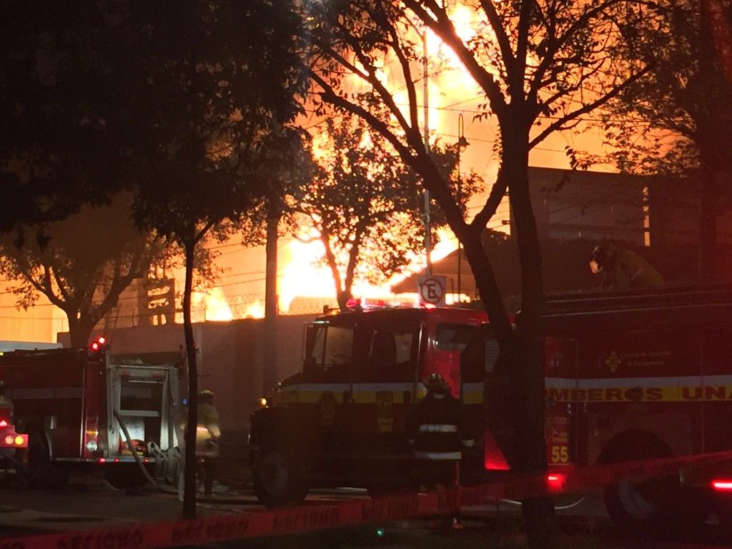 Fuerte incendio en Coyoacán - incendio-3-1024x768