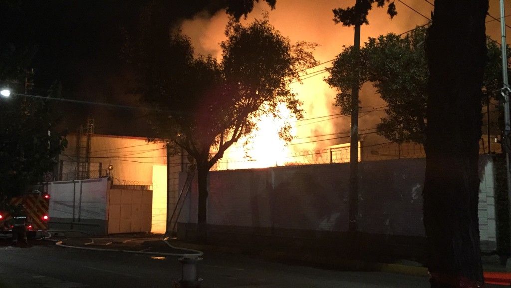 Fuerte incendio en Coyoacán - incendio-5-1024x577