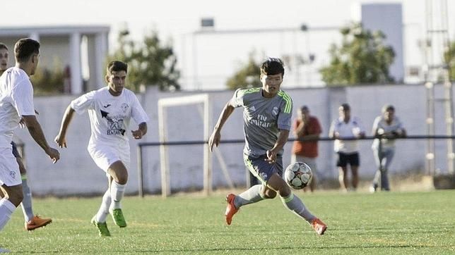 Lin Liangming, el primer jugador chino del Real Madrid - lin-liangming-debut