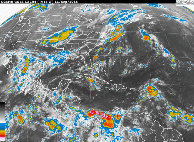 Persistirán las lluvias en gran parte del país - loop4