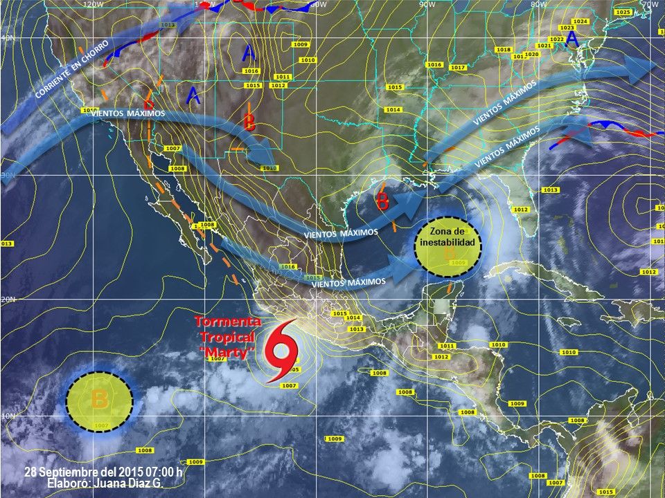 Habrá lluvias en casi todo el país - mcs07c2