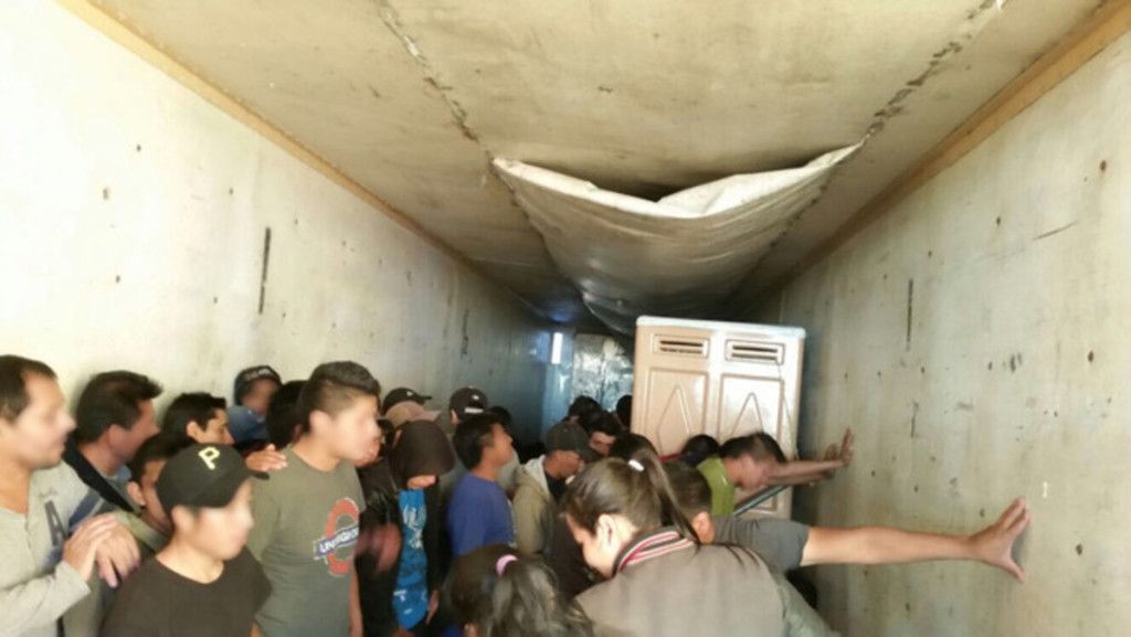 Rescata INM a 150 migrantes en Zacatecas - migrantes-extranjeros-zacatecas-1-1024x577