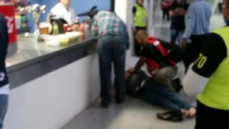 Muere hombre durante juego de Rayados - rayados