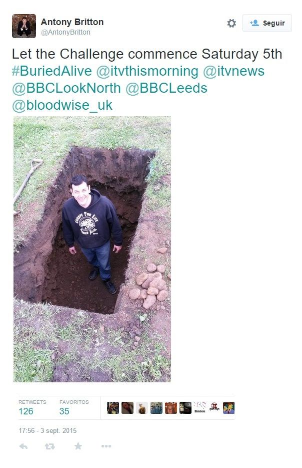 Escapista casi muere al ser enterrado vivo - t1