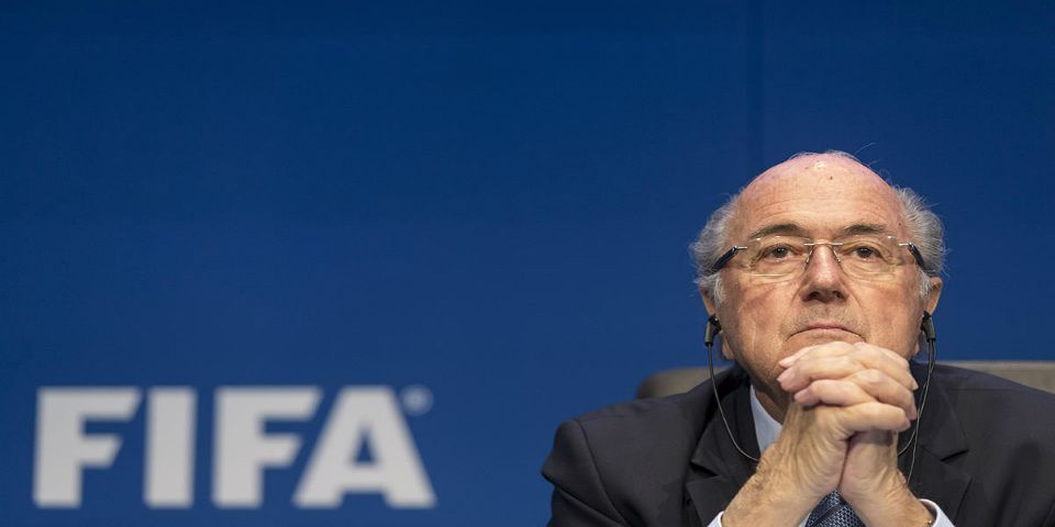 Josep Blatter. Foto de BBC.
