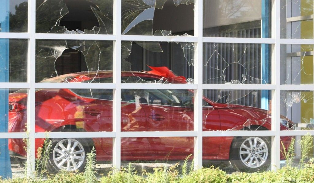 Vandalizan encapuchados en marcha por el 2 de octubre en Oaxaca - IMG_2958-1024x597